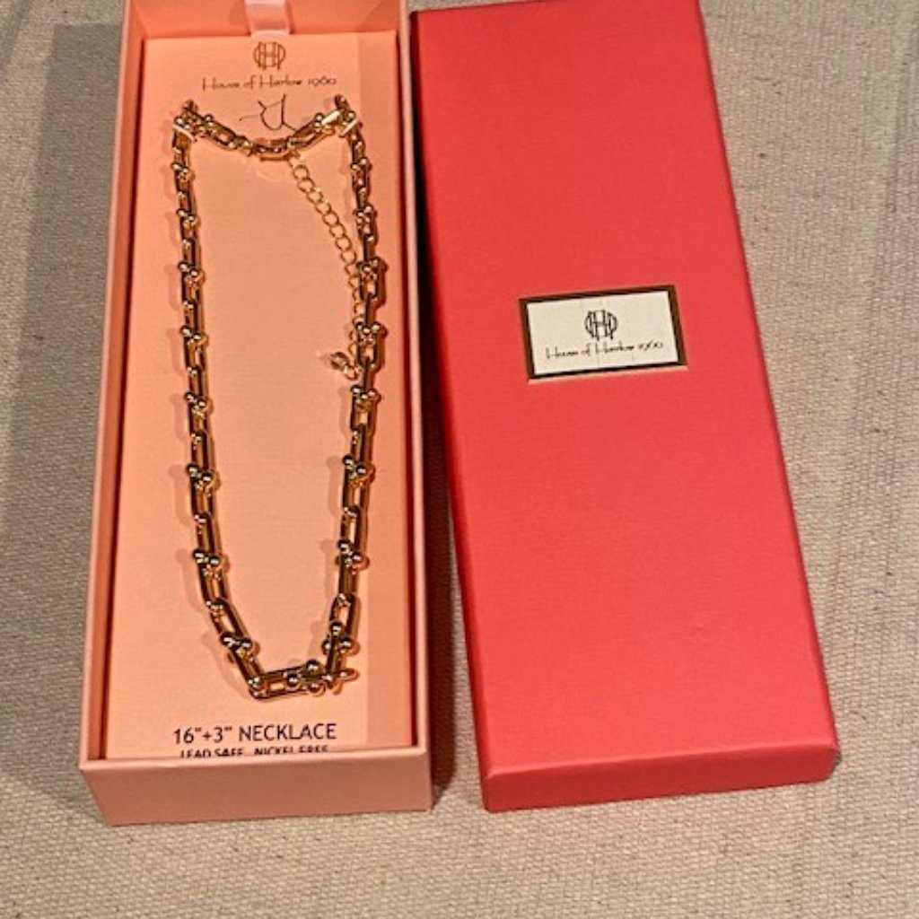 New House Of Harlow 1960 16 Necklace In Box 40$